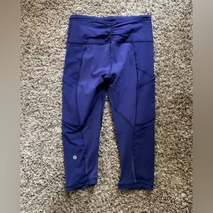 lululemon athletica Kids Deep Purple Athletic Leggings